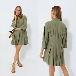 NWT Tuckernuck POMANDER PLACE Jade Green Darien Dress, Jade Green XXL